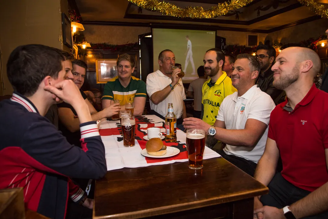 Cricket Legend Darren Gough Joined Die Hard Cricket Fans For Early Morning Ashes Screening